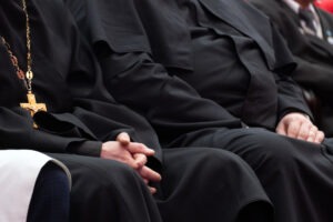 Clergy Attending A Mass